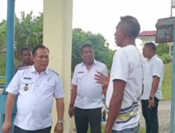 Pastikan Kelancaran Air Bagi Petani, Wabup Malaka HMS Cek Aliran Sungai Bendung Benenai