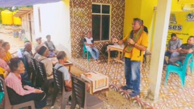 Reses di Rinhat, Agus Nahak Bantu Pembangunan Bak Penampungan Air Bersih Untuk Masyarakat