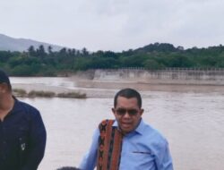Tinjau Bendung Benenain, Gubernur NTT Melki Laka Lena: Malaka Akan Jadi Lumbung Pangan