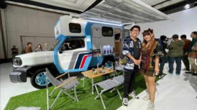 Pasangan Asal Pontianak, Jajago Keliling Indonesia, Beli Toyota Hilux Rangga untuk Petualangan Camper Van