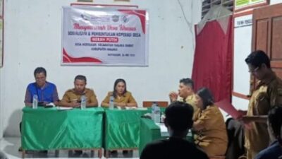 Pemkab Malaka Gencarkan Pembentukan Koperasi Desa Merah Putih, 79 Desa Sudah Musdesus