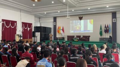 Antusiasme Mahasiswa Muhammadiyah Kupang Ikut Kuliah Umum Terkait Radikalisme dan Intoleransi
