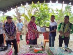 Kades Oanmane dan Warganya Apresiasi dan Ucapan Terima Kasih Kepada SBS-HMS, Tanggul Akhirnya Dibangun