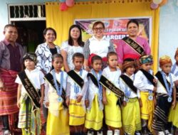 Bunda PAUD Malaka Hadiri Acara Pelepasan Siswa KB MAROERAI