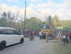 Pemkab Malaka Gerak Cepat Tangani Jalan Ambruk di Desa Wemeda