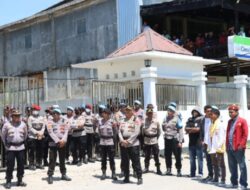 Aksi Damai di Malaka Berjalan Kondusif, Kapolres Turun Langsung Pimpin Pengamanan