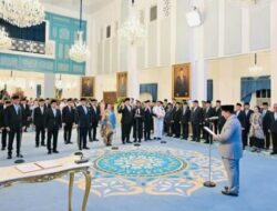 Kabinet Prabowo Bergerak, 25 Pejabat Baru Dilantik di Istana Negara