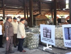 Enam Smelter Ilegal Disita, Prabowo: Ini Uang Rakyat yang Dicuri!