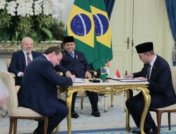 Era Baru Hubungan Indonesia–Brasil: Prabowo dan Lula Teken 8 Kesepakatan Strategis di Istana Negara