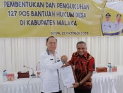 Kakanwil Hukum dan HAM NTT Puji SBS: “Bupati Malaka Dokter Senior yang Pahami Hukum dan Regulasi”