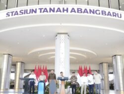 Prabowo Resmikan Stasiun Tanah Abang, Kucurkan Rp5 Triliun untuk 30 KRL Baru Jabodetabek