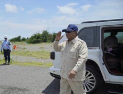 Ternyata Ini Pesan Penting Prabowo Saat Meresmikan Jembatan Kabanaran