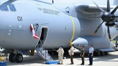 Presiden Prabowo Resmikan Pesawat Raksasa A400M Milik TNI-AU, Ini Kemampuannya