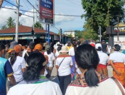 Peringati Hari Anti Kekerasan Perempuan dan Anak, Pemkab Malaka Gelar Jalan Sehat