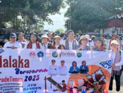 Ratusan Warga Betun Ikut Jalan Sehat Tenun Ikat, TP PKK Malaka Dorong Budaya Hidup Sehat Berbasis Kearifan Lokal