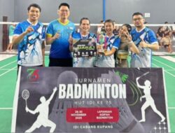 Dokter RSUPP Betun Bikin Kejutan di HUT IDI Cup Kupang, Raih Juara dan Harumkan Daerah