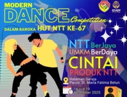 Modern Dance Competition HUT NTT ke-67 di Betun, Hadiah Jutaan Rupiah Siap Diperebutkan