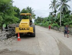 Pekerjaan Jalan Hotmix Mulai Terlihat, Warga Sampaikan Terima Kasih ke SBS–HMS