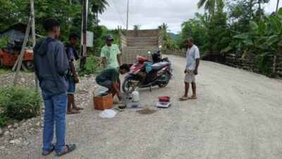 Peningkatan Jalan Hotmix Haitimuk–Kakaniuk Dipacu, Progres Capai 50 Persen Target Desember Selesai