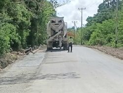 Proyek Hotmix Umasukaer Menuju Kateri Capai 68 Persen, Rampung Akhir Desember 2025