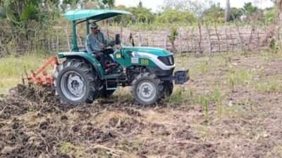 Program Balik Tanah Gratis SBS–HMS Bantu Petani Weliman, Warga: Lahan Tidur Kini Produktif