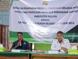 Plt Kadis PUPR Malaka Minta Sinkronisasi Progres Proyek, Data PPK Harus Sesuai Fakta Lapangan