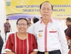 Rakor Lintas Agama di Malaka: Bupati SBS Bercanda Bersama Pendeta Aplonia