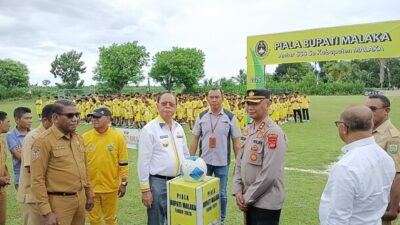 Piala Bupati Malaka SBS Resmi Digelar, 540 Peserta SSB dari 9 Kecamatan Bertanding