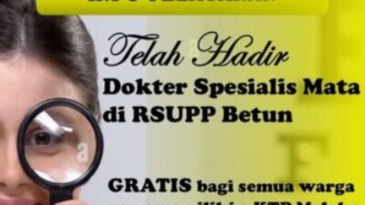 Di Era SBS–HMS, Layanan Spesialis Mata Resmi Hadir di RSUPP Betun