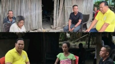 Tak Henti Peduli Lansia, Wabup Malaka HMS Kunjungi Rumah Warga Lansia di Seserai