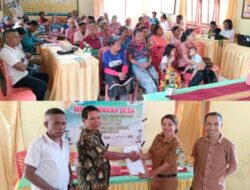 APBDes Taaba 2026 Ditetapkan Rp661 Juta, Prioritaskan BLT, Infrastruktur, dan Penguatan Ekonomi Warga