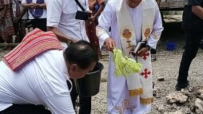 Harapan Baru Nenek Yosefina Abuk, Wabup Malaka Mulai Pembangunan Rumah Layak Huni