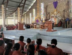 Dari Koor hingga Ratapan, Jumat Agung Di Besikama Sentuh Hati Bupati Malaka SBS