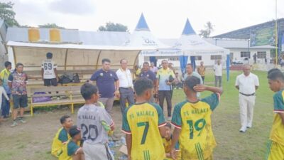 Direktur PS Malaka dr. Dion Bria Seran Beri Motivasi SSB Malaka All Star U15, Tekankan Disiplin dan Kerja Sama Tim