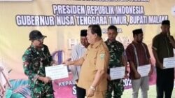 Pemkab Malaka Salurkan 5 Sapi Kurban, Wabup HMS: Wujud Kepedulian dan Kebersamaan Umat