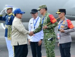 Presiden Prabowo Kunjungi Lampung, Resmikan RSUD dan Buka Munas HIPMI XVIII