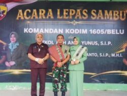 Ketua DPRD Malaka ABS Hadiri Lepas Sambut Dandim 1605/Belu di Atambua