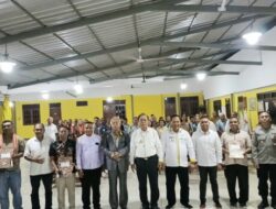 Perkuat Pelayanan Keagamaan, Pemkab Malaka Kembali Beri Bantuan Hibah 5 Mobil Operasional Paroki dan Gereja
