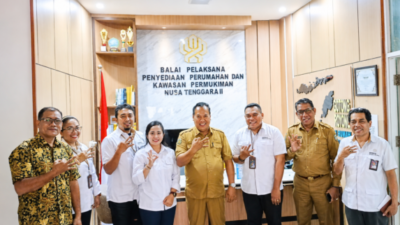 Wabup Malaka HMS Temui Balai Perumahan NTT II, Apresiasi Bantuan Ribuan Unit Rumah BSPS untuk Warga