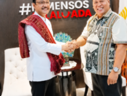 Diterima Langsung Mensos Gus Ipul, Wabup HMS Perjuangkan Sekolah Rakyat dan Bantuan Sosial