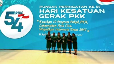 Staf Ahli TP PKK Kabupaten Malaka Hadiri Puncak HKG PKK ke-54, Perkuat Sinergi Wujudkan Indonesia Emas 2045
