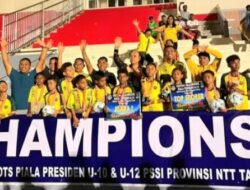 Membawa Asa NTT, PS Malaka Resmi Dilepas Menuju Piala Presiden U-12 Nasional di Yogyakarta
