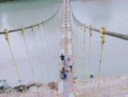Jembatan Gantung Numbei Akhirnya Terwujud, Bukti Komitmen SBS–HMS Bangun Akses dan Harapan Masyarakat Malaka