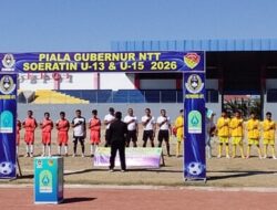 Sentuhan Emas dr. Dion Bria Seran dan Ade San Antar PS Malaka U15  Juara Grup C dan Maju Babak 8 Besar Soeratin Cup 2026
