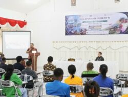 Mahasiswa KKN Tematik Gentaskin Dilepas, Wabup Malaka HMS Minta Kades Beri Dukungan Penuh
