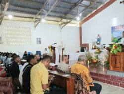 Misa Syukur Panen di Kamanasa, Wabup Malaka HMS: Bersyukur Adalah Kunci Menjaga Berkat Tuhan