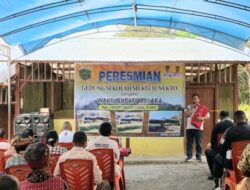 Peresmian SD Kecil Nekto Jadi Sejarah Baru, Warga Raiulun Haru Sambut Wabup Malaka HMS