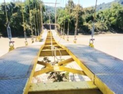 Jembatan Gantung Numbei Hampir Rampung, Harapan Puluhan Tahun Warga Numbei Akhirnya Terwujud