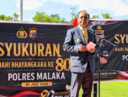 Bupati Stefanus Bria Seran Tegaskan Dukungan Penuh untuk Polres Malaka di Hari Bhayangkara ke-80