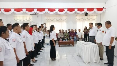 dr. Oktelin Kurniawati Kaswadie Resmi Pimpin PMI Kabupaten Malaka Periode 2026-2031